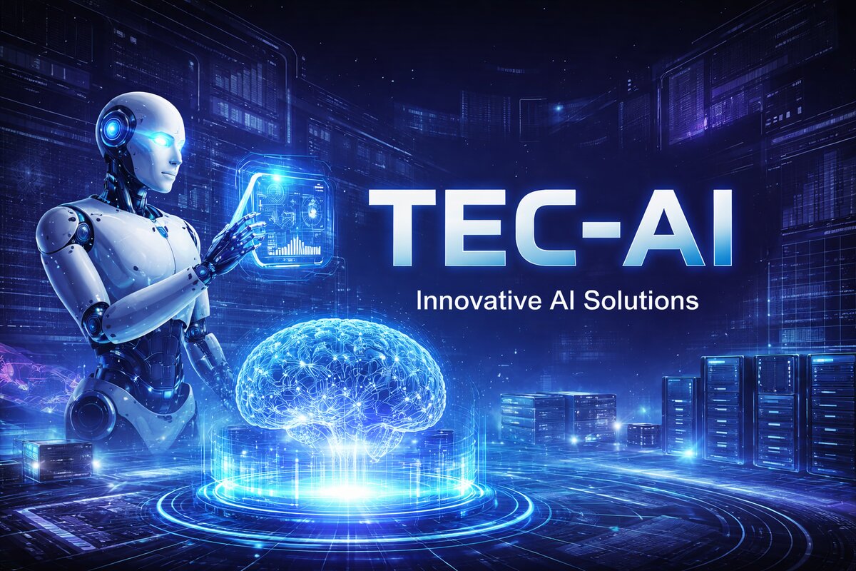 Tec-AI intelligent business automation platform interface