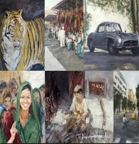 Dimitrakopoulou Art - Personal art gallery website showcasing artistic works